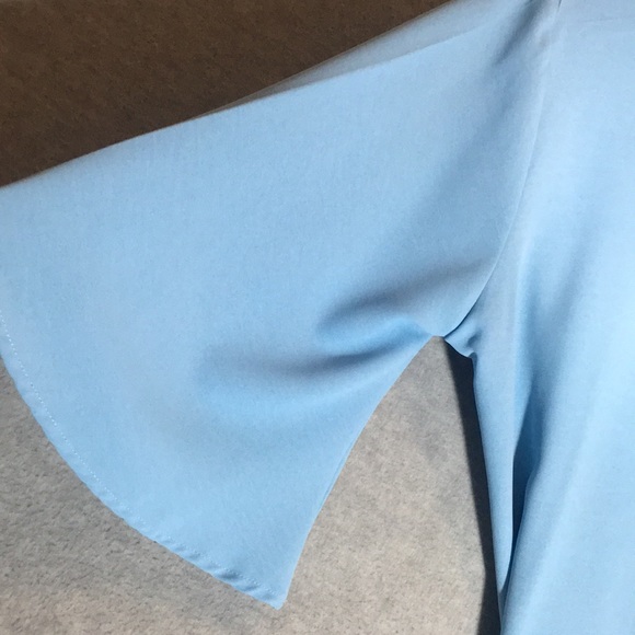 IKEVAN Oversized Relaxed Fit Versatile Wrinkle Resistant Packable Tie Front Top - Picture 14 of 15